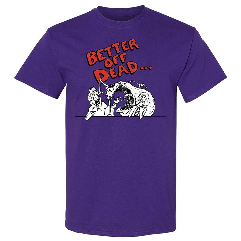 Classic Unisex T-Shirt - LVBJB7N6 - Purple - 12