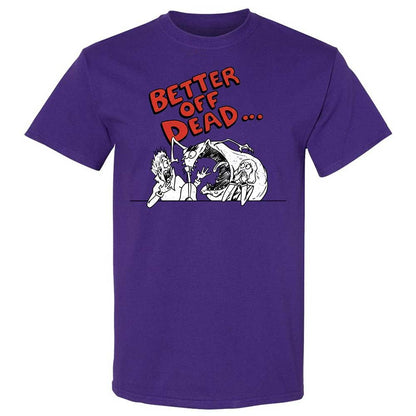 Classic Unisex T-Shirt - LVBJB7N6 - Purple - 12
