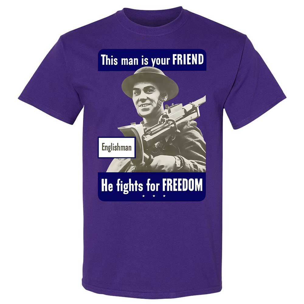 This man is your Friend - Purple - 12