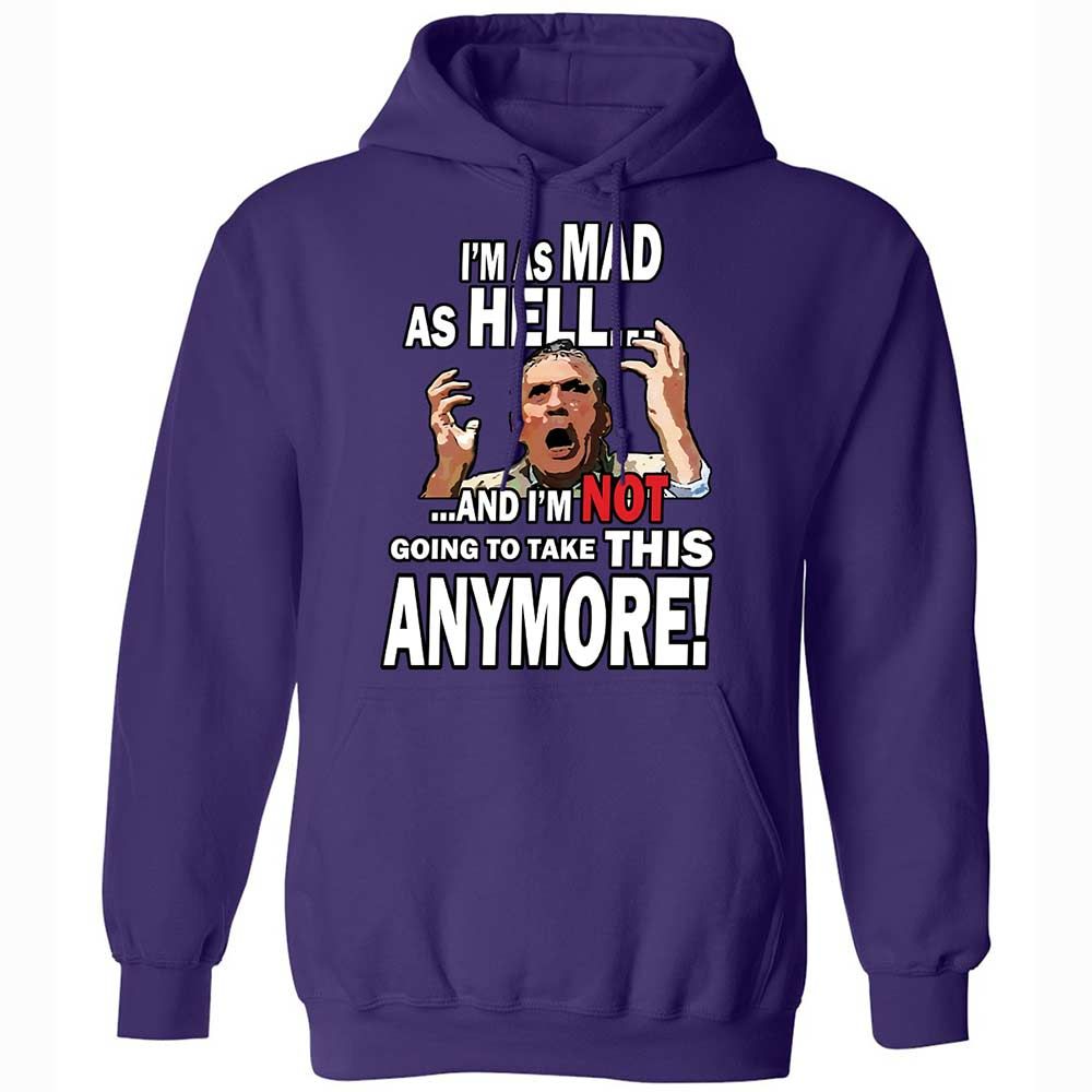 I'm as Mad As Hell - Purple - 12