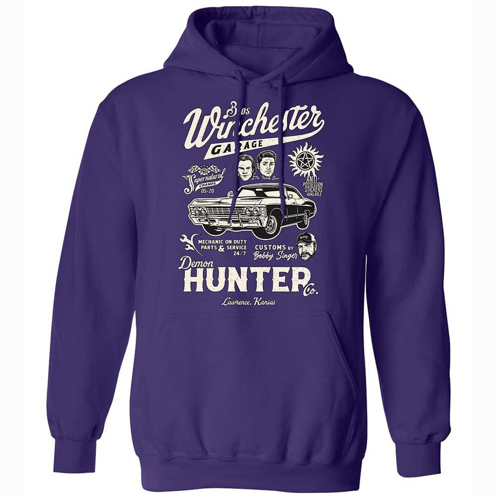 Classic Unisex Hoodie - NXYTW9A8 - Purple - 12