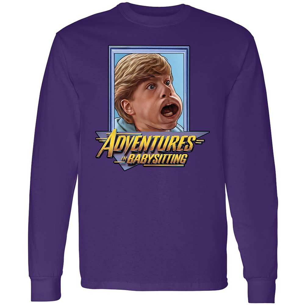Long Sleeve T-Shirt - SNKEVU59 - Purple - 12