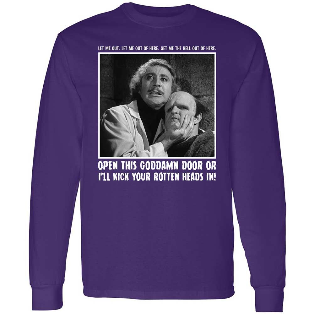 Long Sleeve T-Shirt - 1858FQFS - Purple - 12