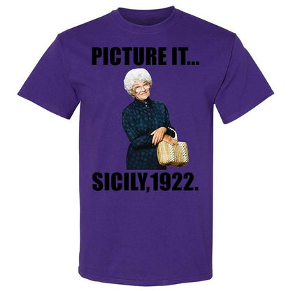 Classic Unisex T-Shirt - T16J2MG6 - Purple - 12