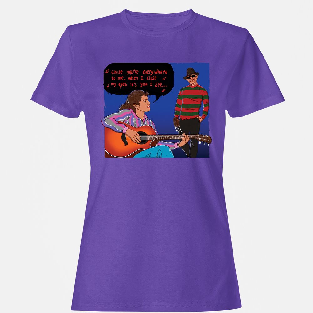 Women's T-Shirt - D6831V72 - Purple - 12