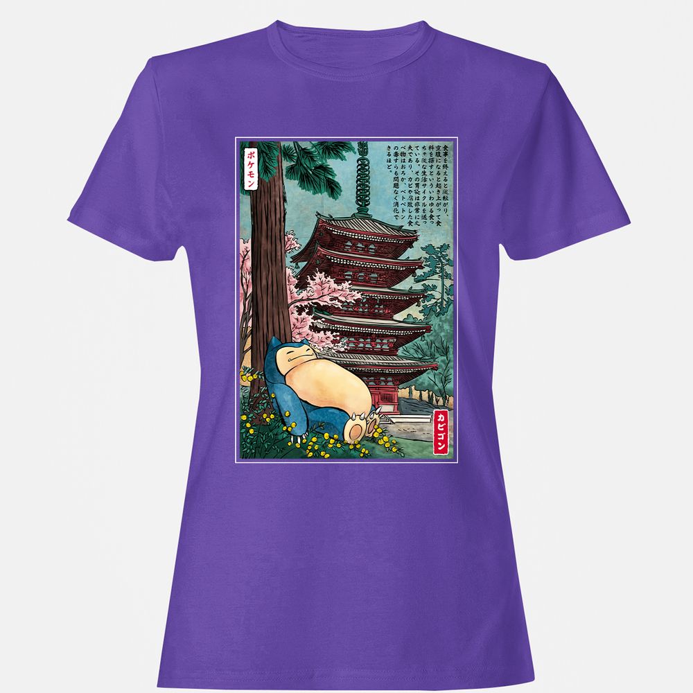 Women's T-Shirt - 3ECXWRP9 - Purple - 12