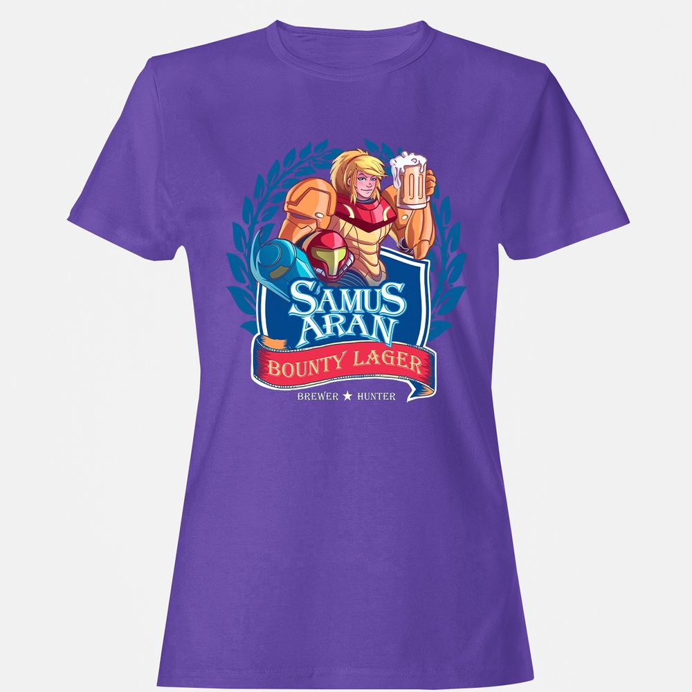Women's T-Shirt - 72ZP98N8 - Purple - 12