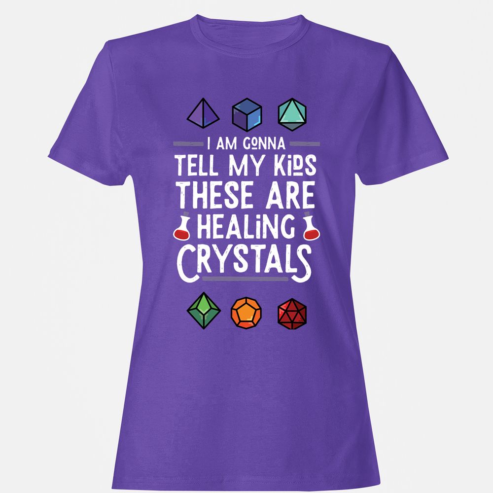Women's T-Shirt - LJY2F78C - Purple - 12