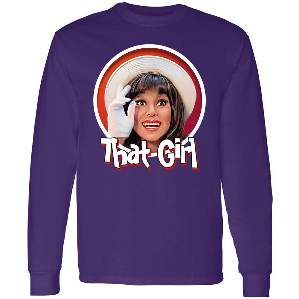 Long Sleeve T-Shirt - TT2LK8VF - Purple - 12