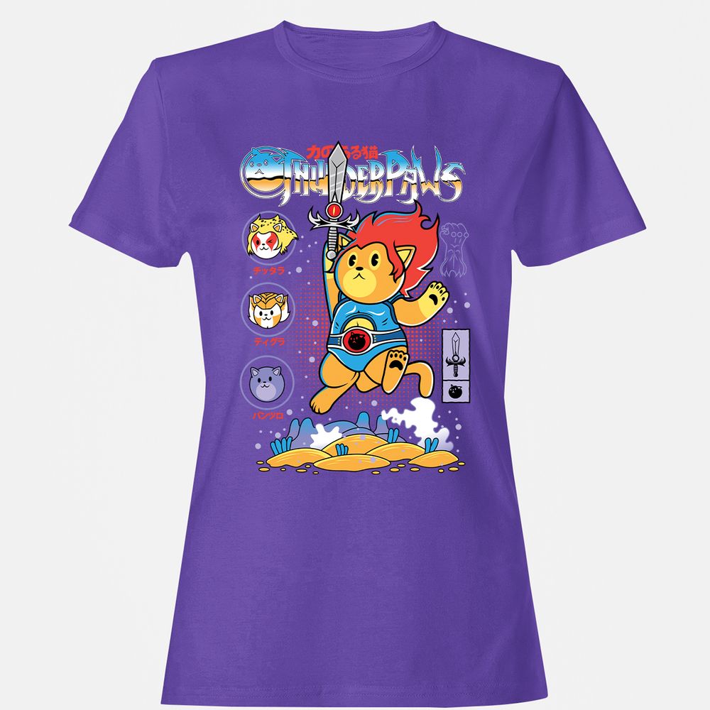 Women's T-Shirt - QN4ERLXM - Purple - 12