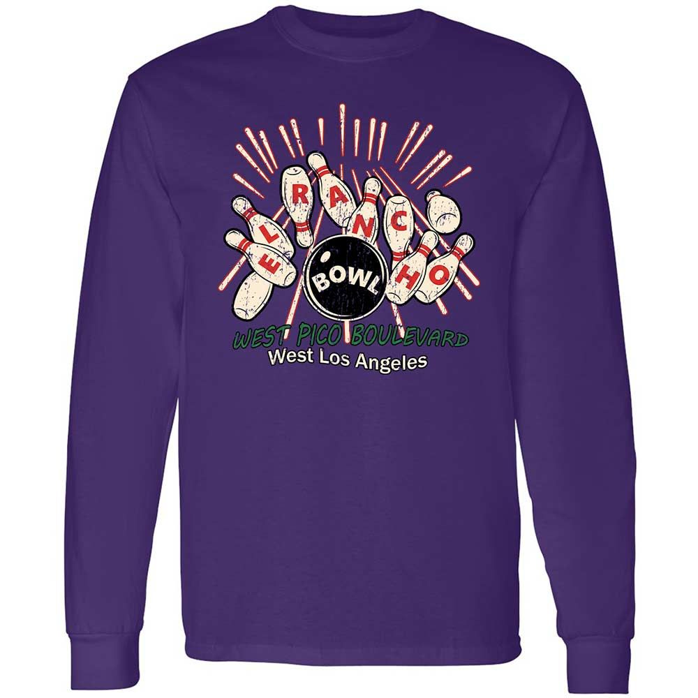 Long Sleeve T-Shirt - YR322WZV - Purple - 12