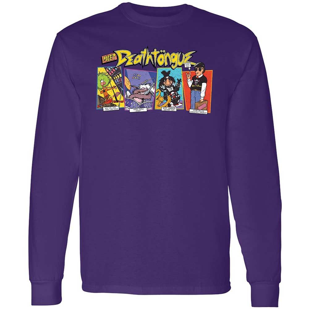 Long Sleeve T-Shirt - FCUVLTMR - Purple - 12