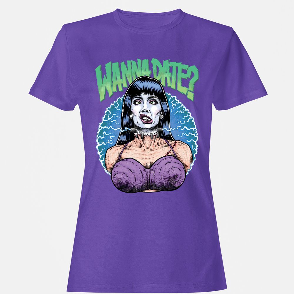 Women's T-Shirt - QW3SYDZ6 - Purple - 12