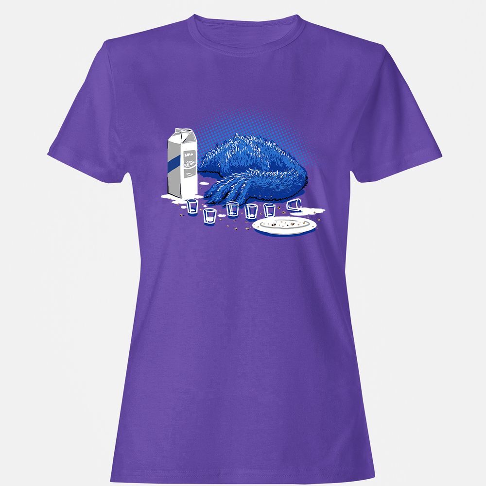 Women's T-Shirt - V5ZLYWCW - Purple - 12
