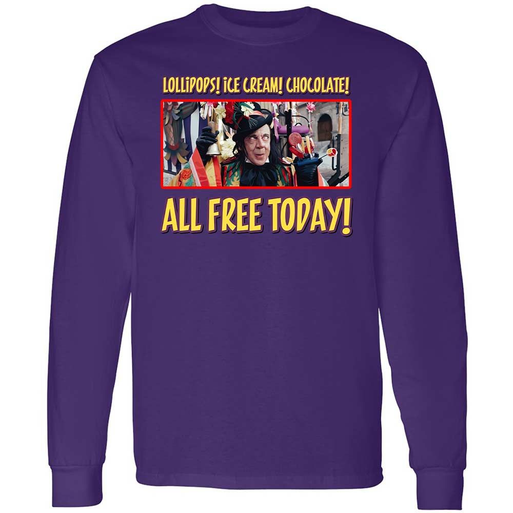 Long Sleeve T-Shirt - UDPLSK64 - Purple - 12