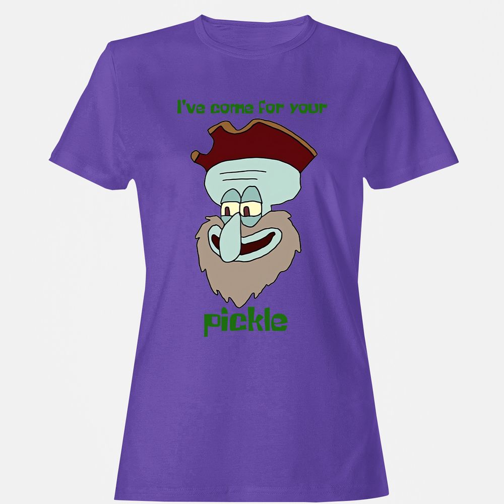 Women's T-Shirt - F4X7TGXL - Purple - 12