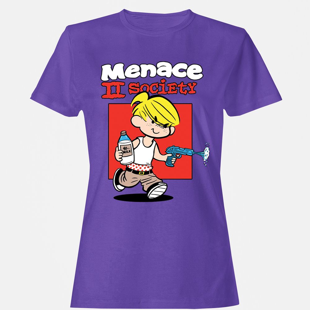 Women's T-Shirt - 9T7SNEVX - Purple - 12