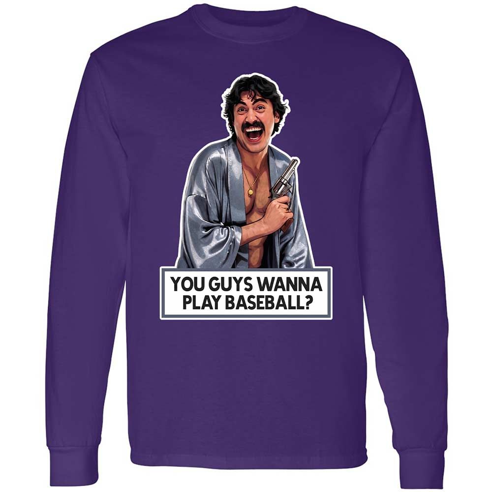 Long Sleeve T-Shirt - C9PTA8Q2 - Purple - 12