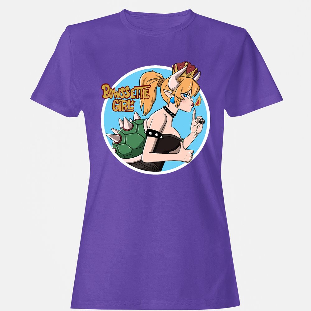 Women's T-Shirt - 1VXLN35N - Purple - 12