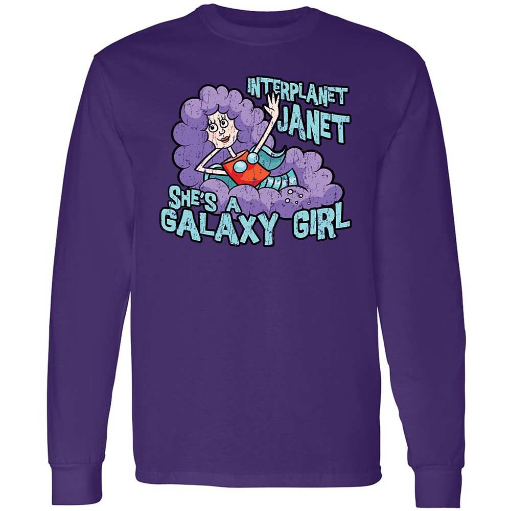 Long Sleeve T-Shirt - F72PJB76 - Purple - 12