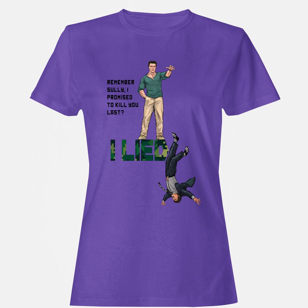 Women's T-Shirt - NGRT6SR5 - Purple - 12