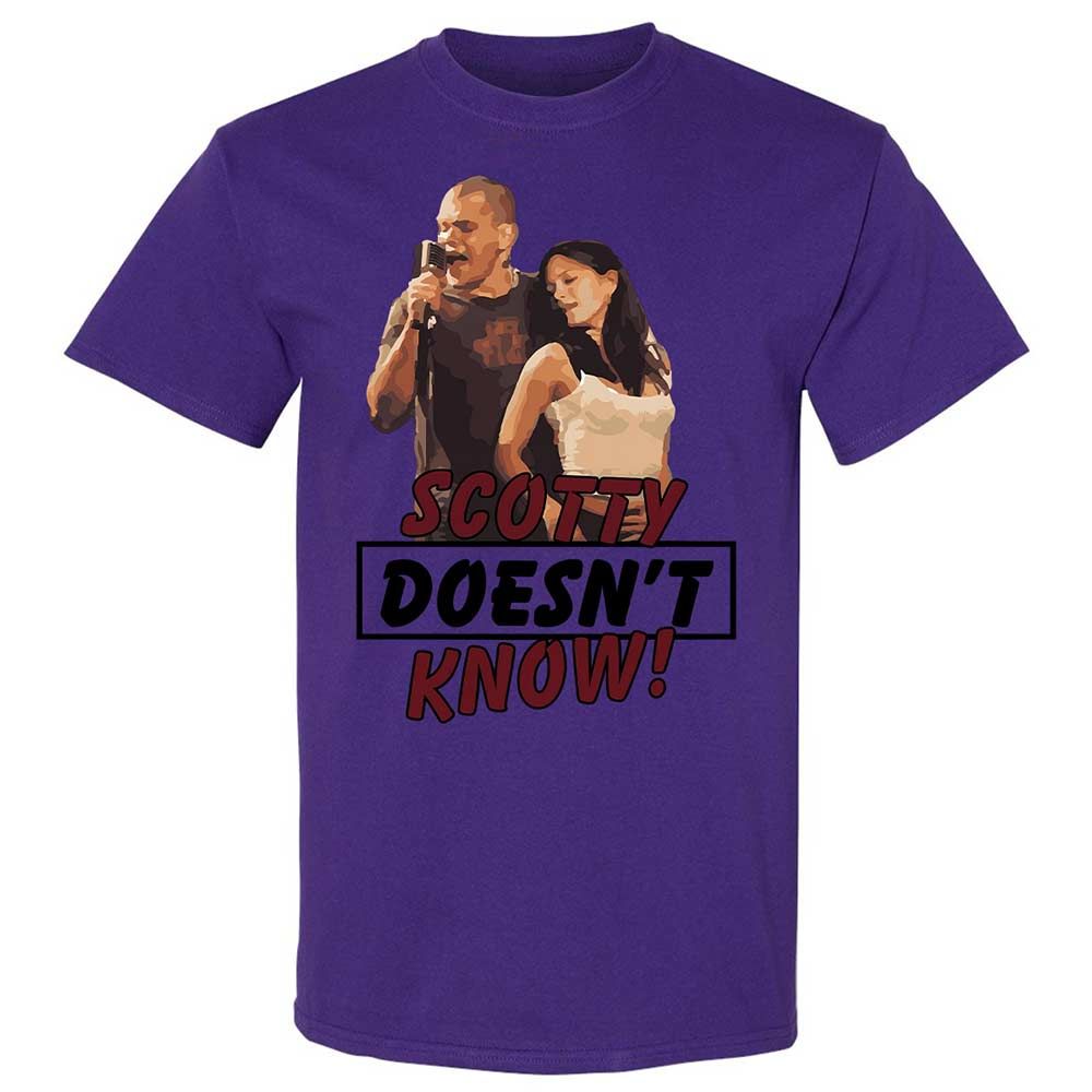 He Doesn't Know - Purple - 12
