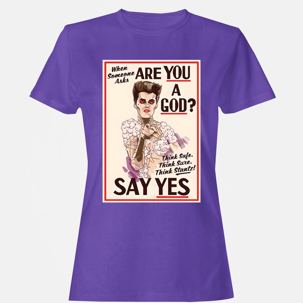 Women's T-Shirt - 3WAYQPGY - Purple - 12