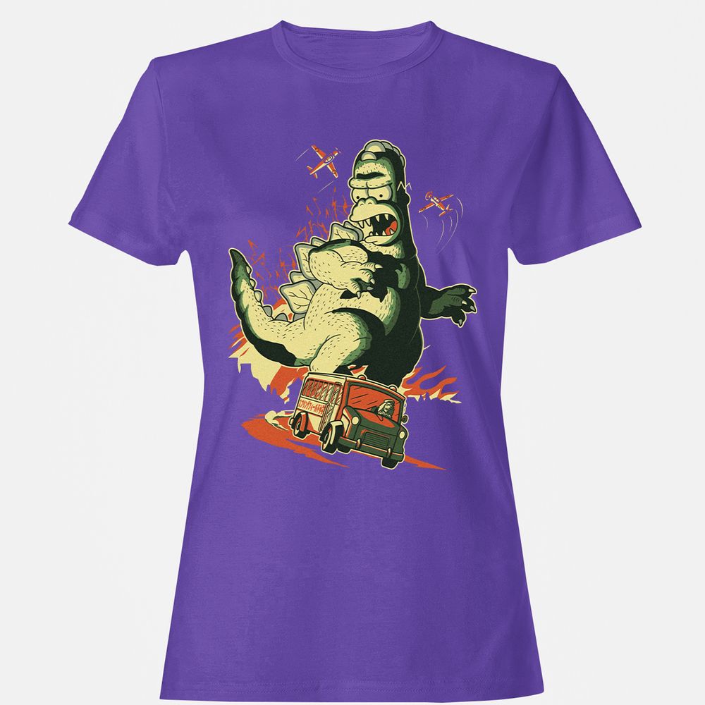 Women's T-Shirt - EBPE3GB1 - Purple - 12