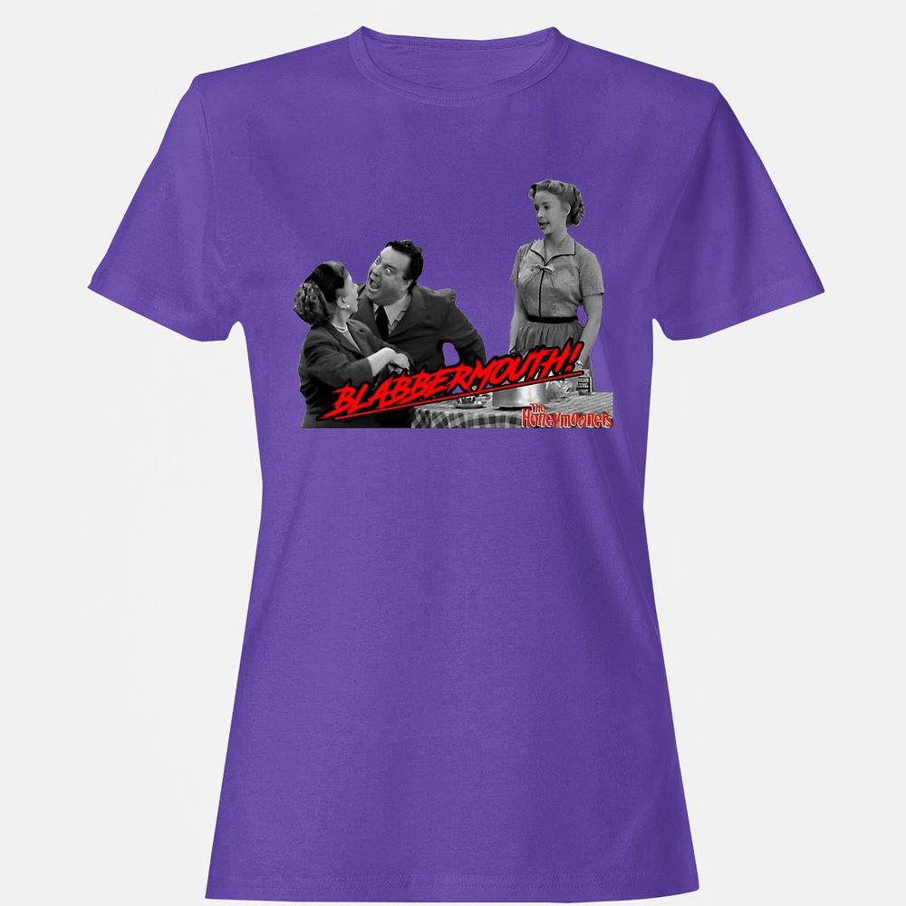 Women's T-Shirt - 958Y71H5 - Purple - 12