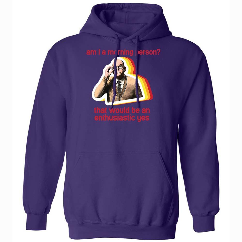 Classic Unisex Hoodie - ASFD7SLT - Purple - 12