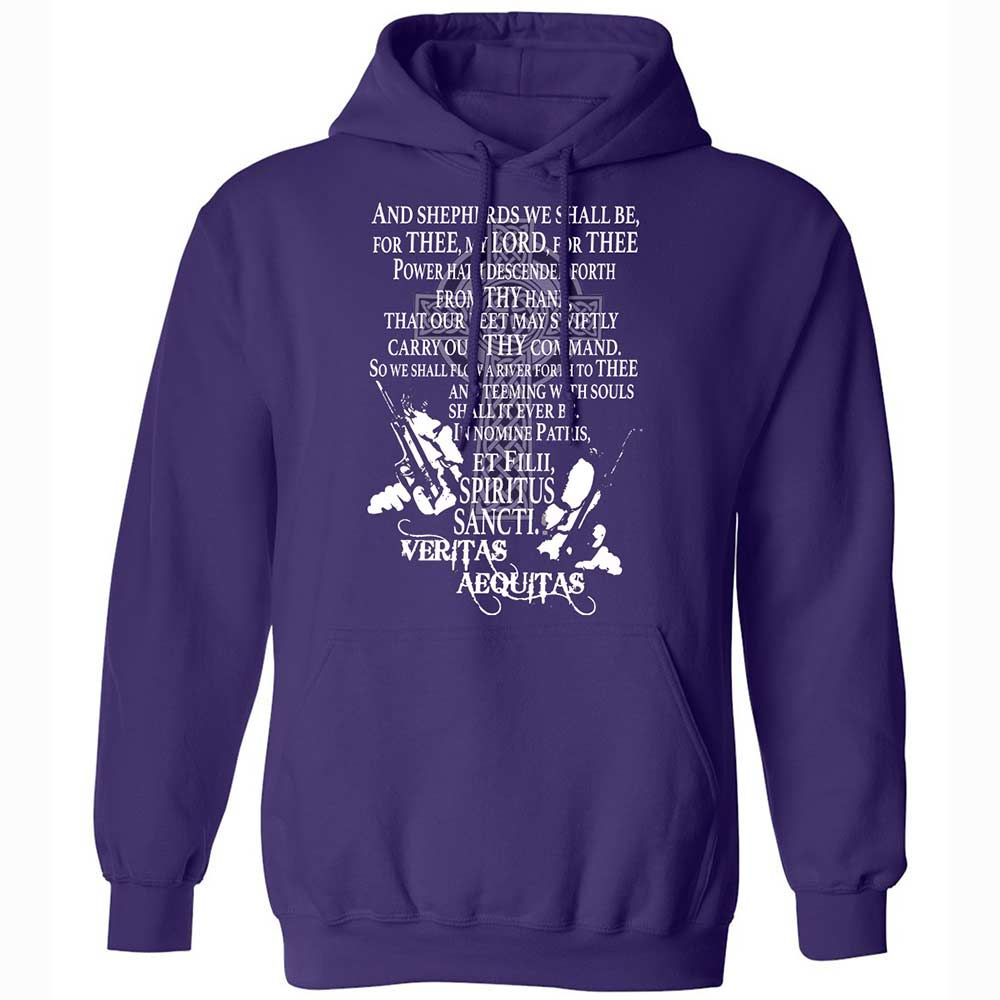 Classic Unisex Hoodie - 8GSEAMFZ - Purple - 12