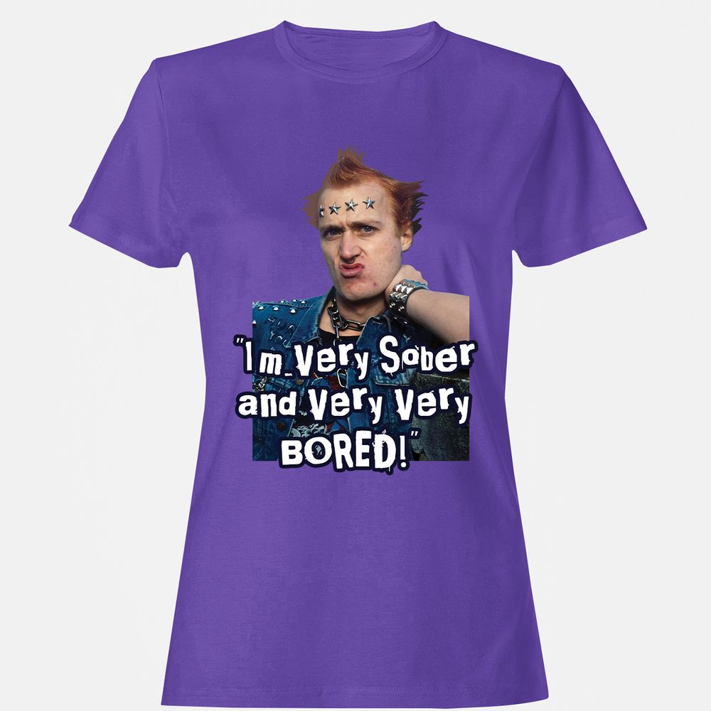 Women's T-Shirt - 89CDBXBT - Purple - 12