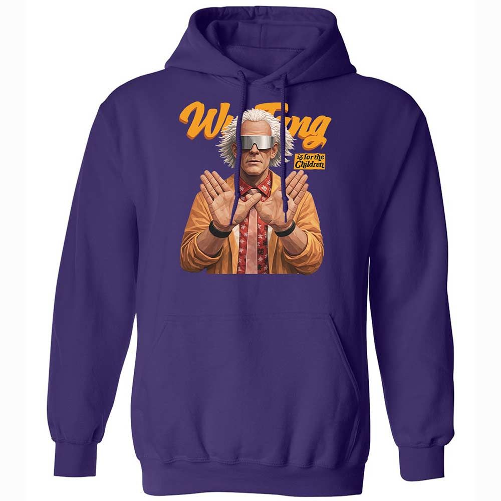 Classic Unisex Hoodie - Black - Purple - 12