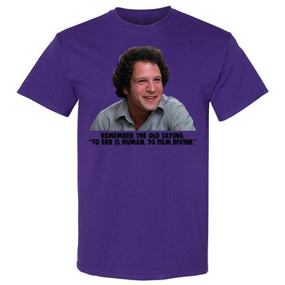 To err is human, to film divine - Purple - 12
