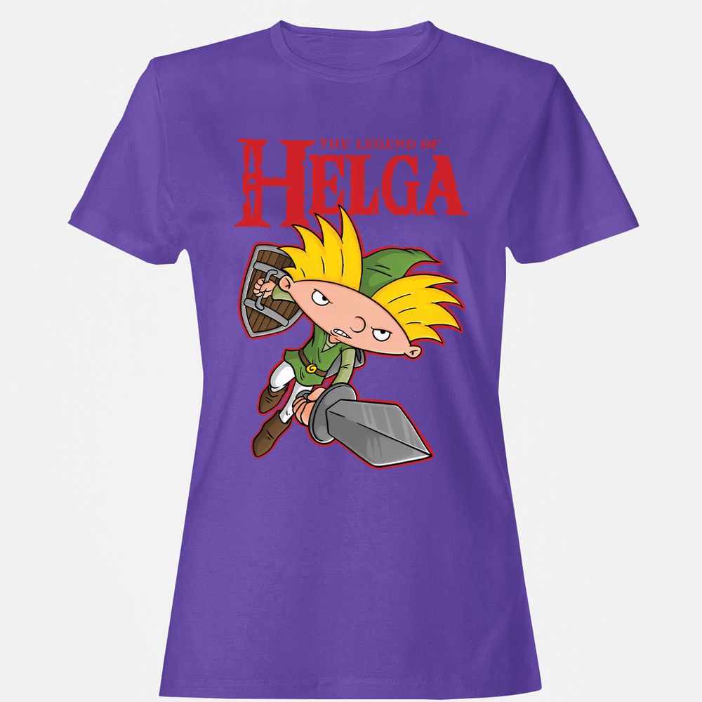Women's T-Shirt - KVJC5TF9 - Purple - 12
