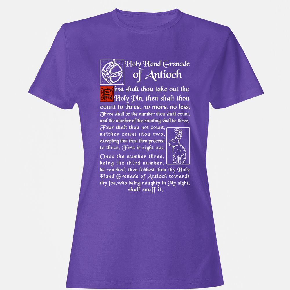 Women's T-Shirt - QKKVGXB8 - Purple - 12