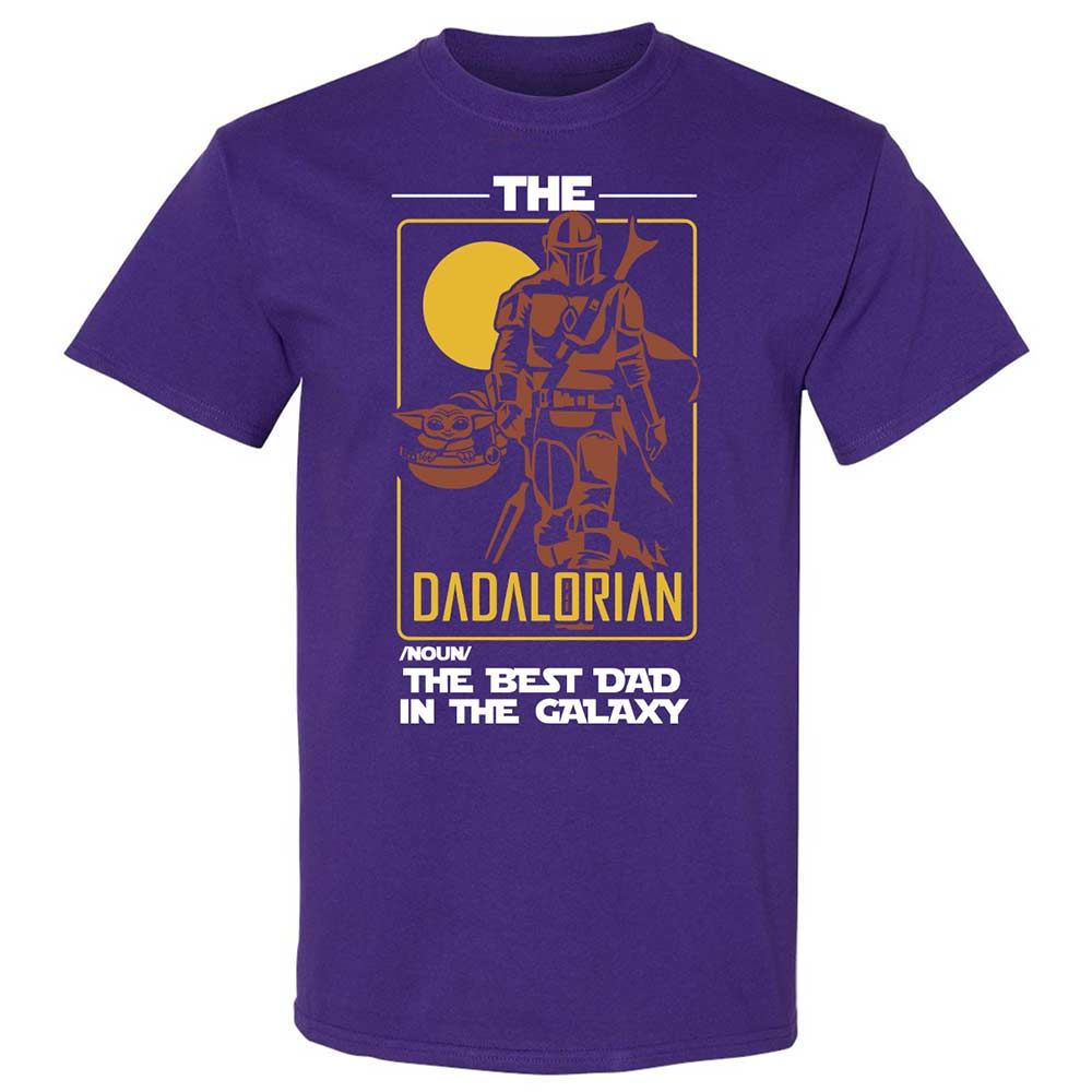 The Dadalorian The Best Dad In The Galaxy - Purple - 12