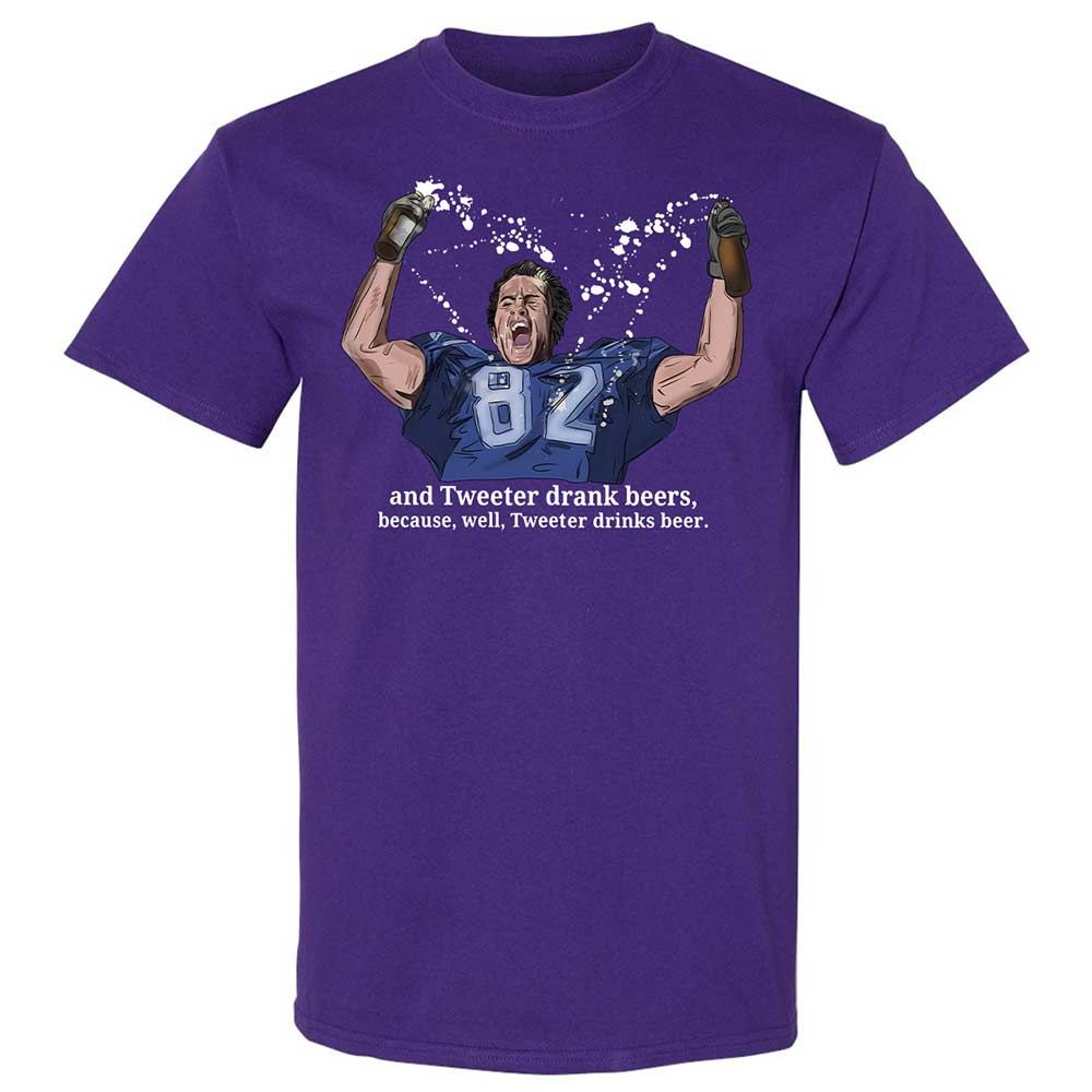 Classic Unisex T-Shirt - C4TKKZWG - Purple - 12