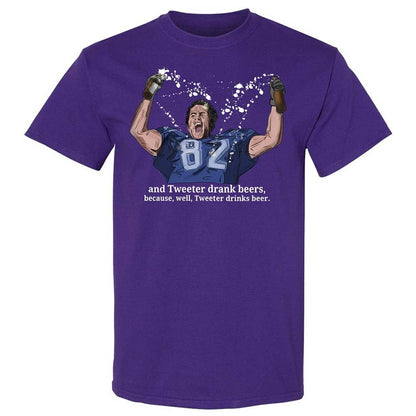Classic Unisex T-Shirt - C4TKKZWG - Purple - 12