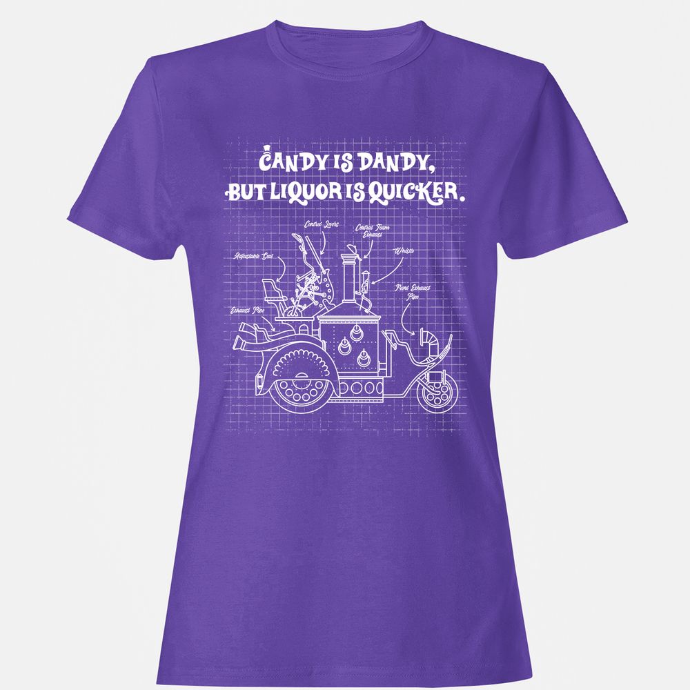 Women's T-Shirt - 11QSFSF2 - Purple - 12