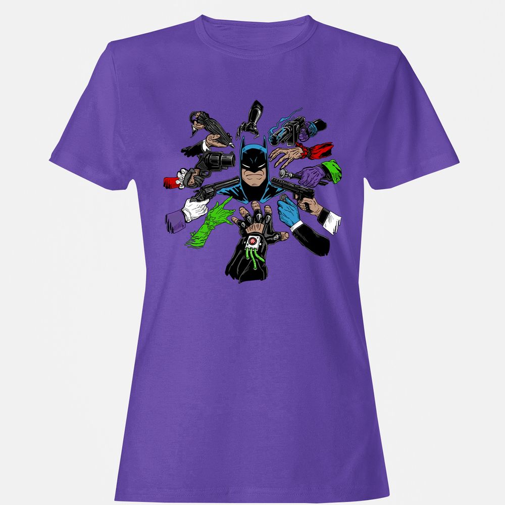 Women's T-Shirt - GJ79Z2NX - Purple - 12