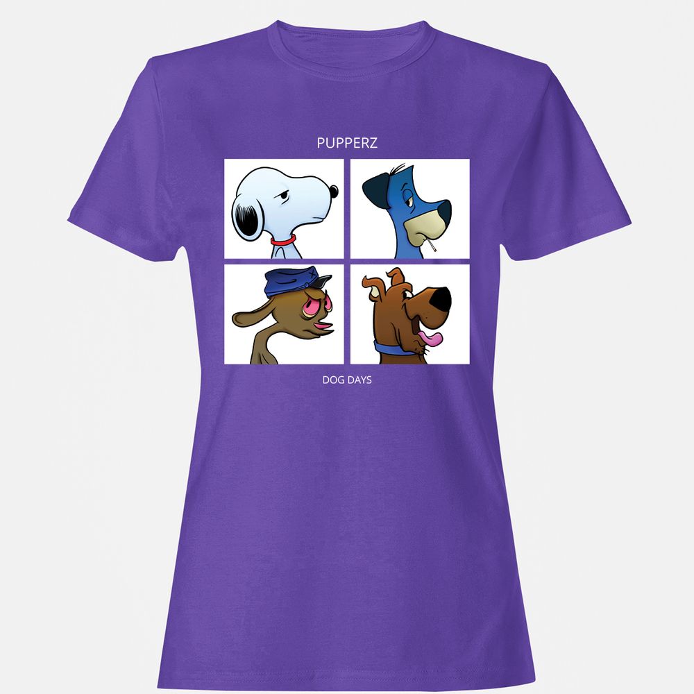 Women's T-Shirt - XGS4F9V6 - Purple - 12