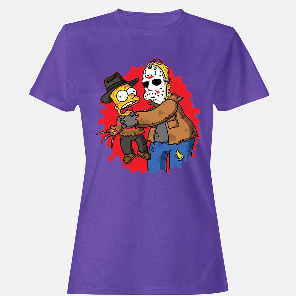 Women's T-Shirt - M5NUNUDP - Purple - 12