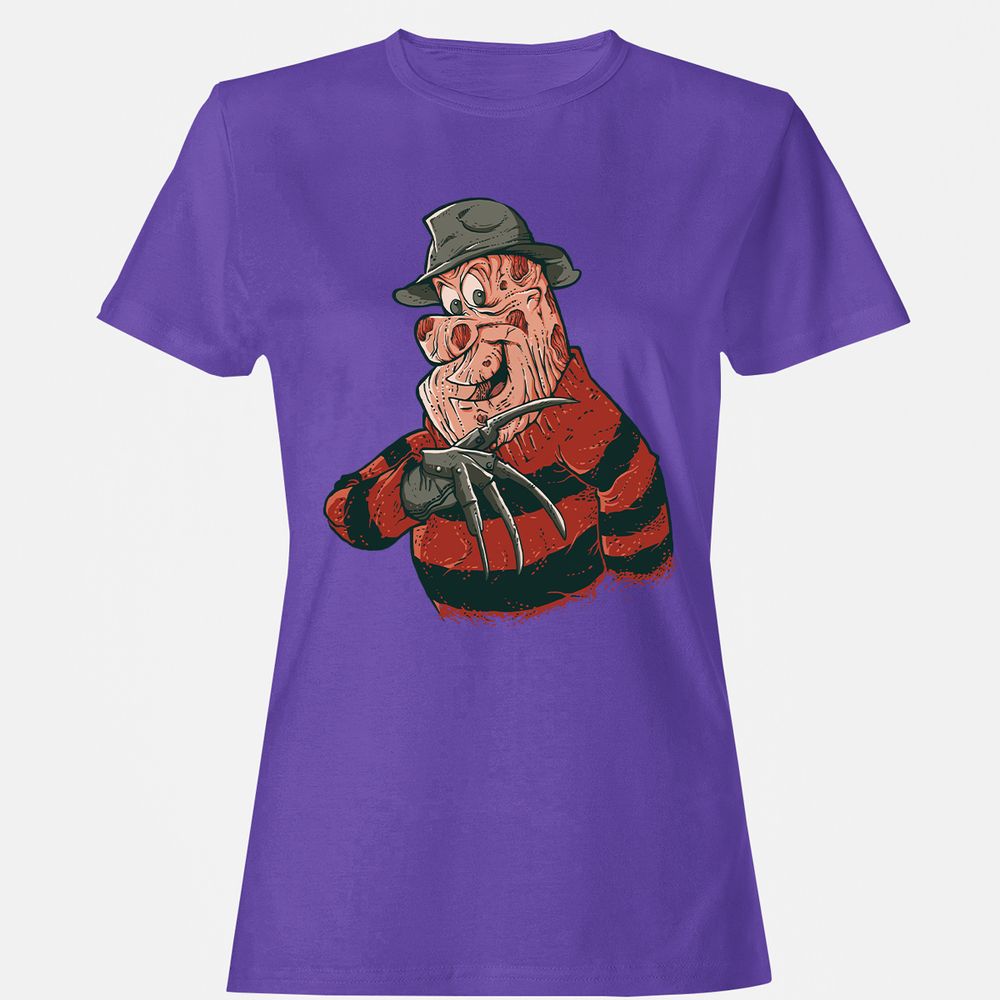 Women's T-Shirt - 122DQ48R - Purple - 12