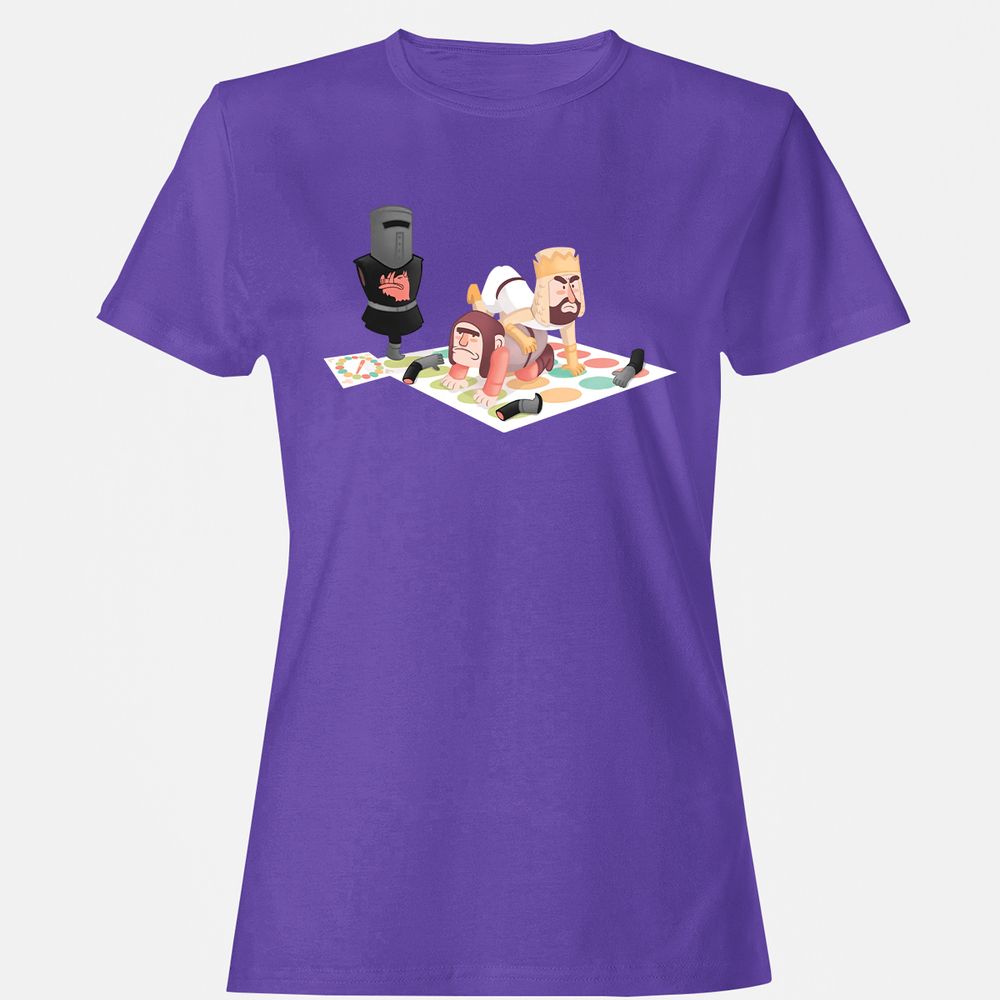 Women's T-Shirt - 3JSAEHRU - Purple - 12