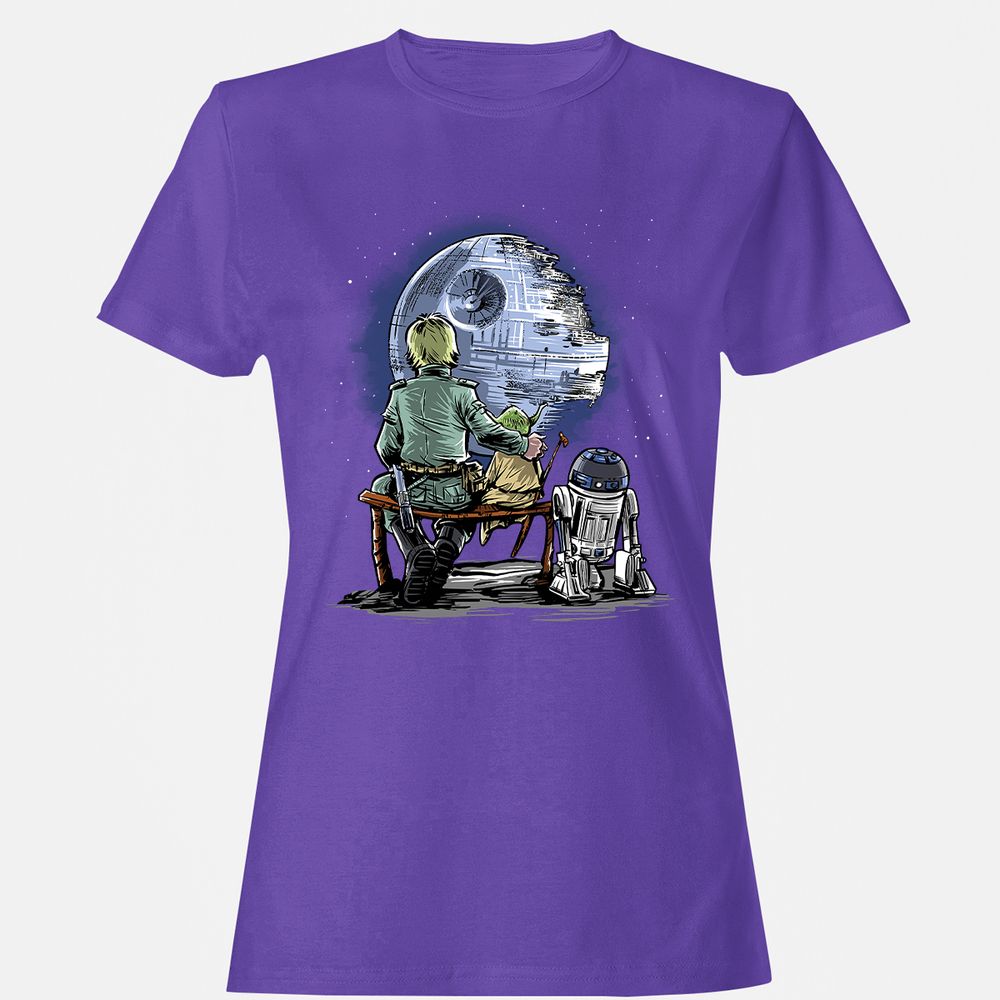 Women's T-Shirt - LBH35MHN - Purple - 12