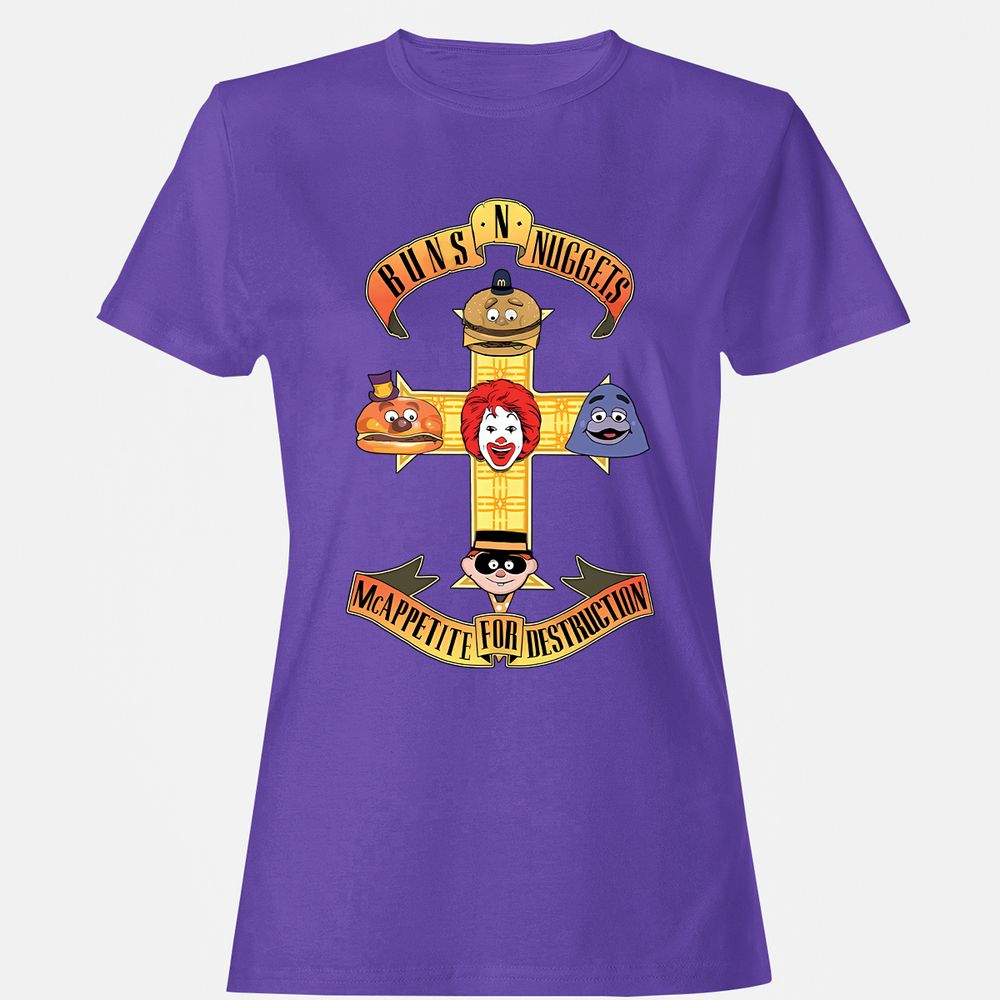 Women's T-Shirt - NHEDZLFH - Purple - 12