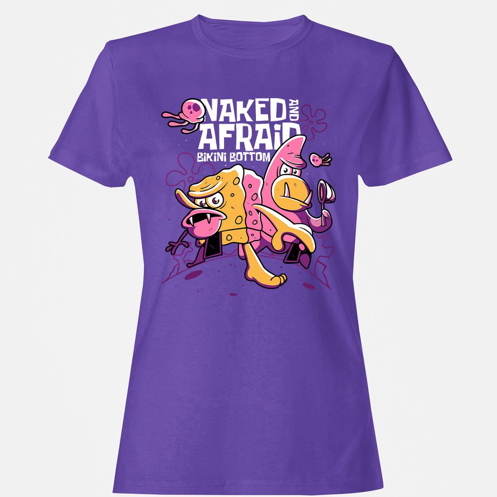 Women's T-Shirt - 4KJBJFST - Purple - 12