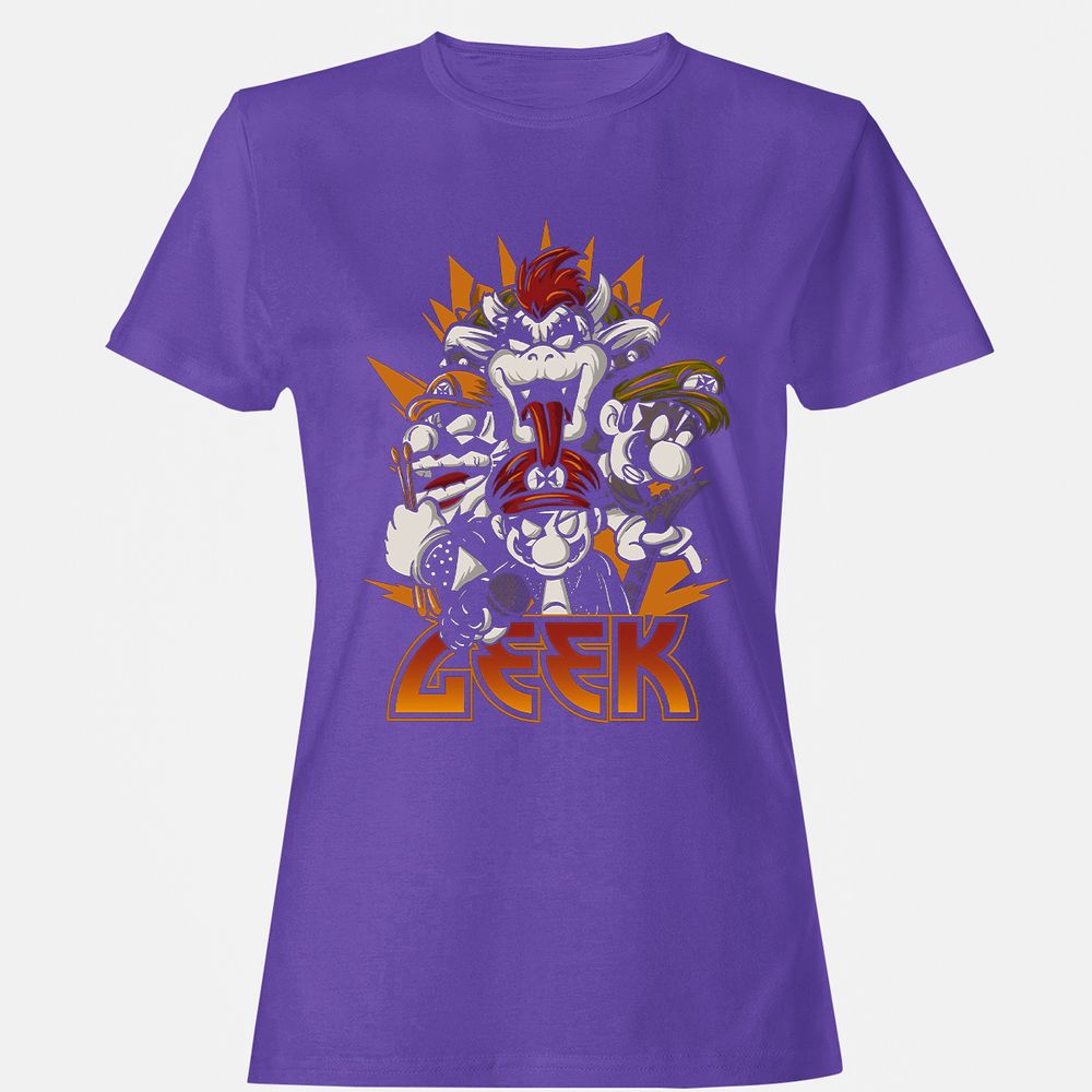 Women's T-Shirt - PG6D8EGY - Purple - 12
