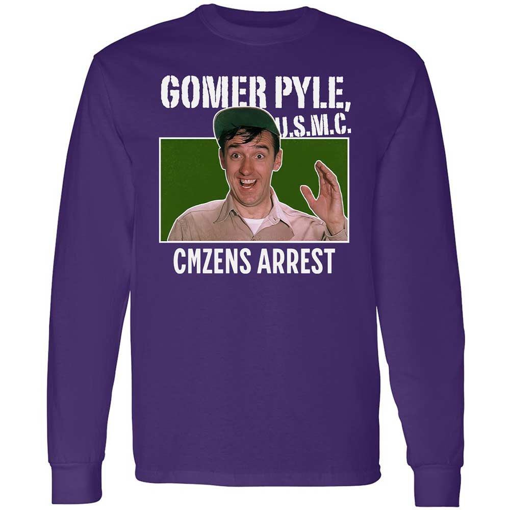 Long Sleeve T-Shirt - W5WTFAK1 - Purple - 12